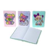 Notes A5 w okładce pluszowej MIX