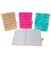 Notes A5 w okładce pluszowej MIX