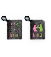 Notes 7x9cm pluszowy z zawieszką Wicked mix