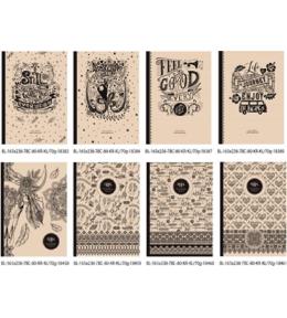 Notatnik ozdobny 165x238/80K kratka FRESH