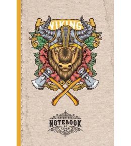 Notatnik ozdobny 143x210/64K kratka Bizon Wiking