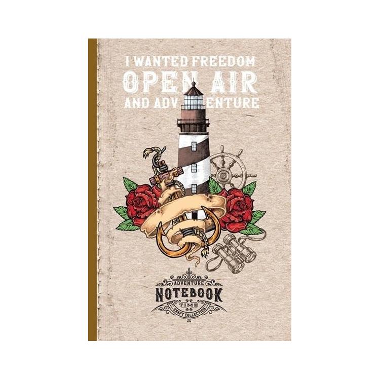 Notatnik ozdobny 143x210/64K kratka Latarnia FRESH