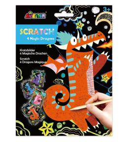 Wydrapywanki - 4 magiczne smoki