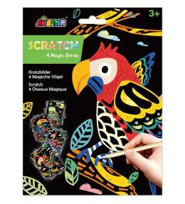 Wydrapywanki - 4 magiczne ptaki