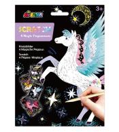 Wydrapywanki - 4 magiczne pegazy