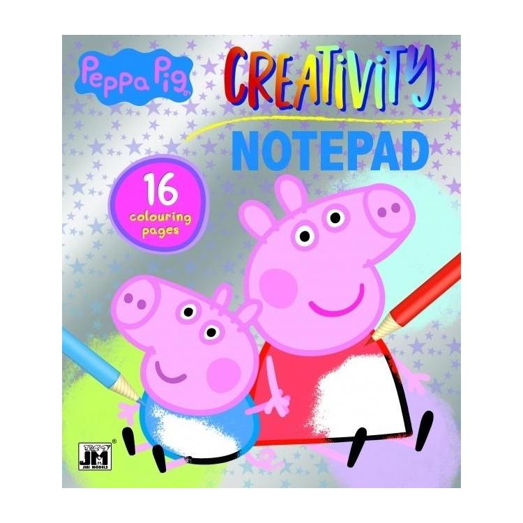 Notatnik kreatywny Świnka Peppa 16 kartek