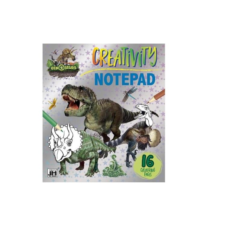 Notatnik kreatywny Dinozaury 16 kartek