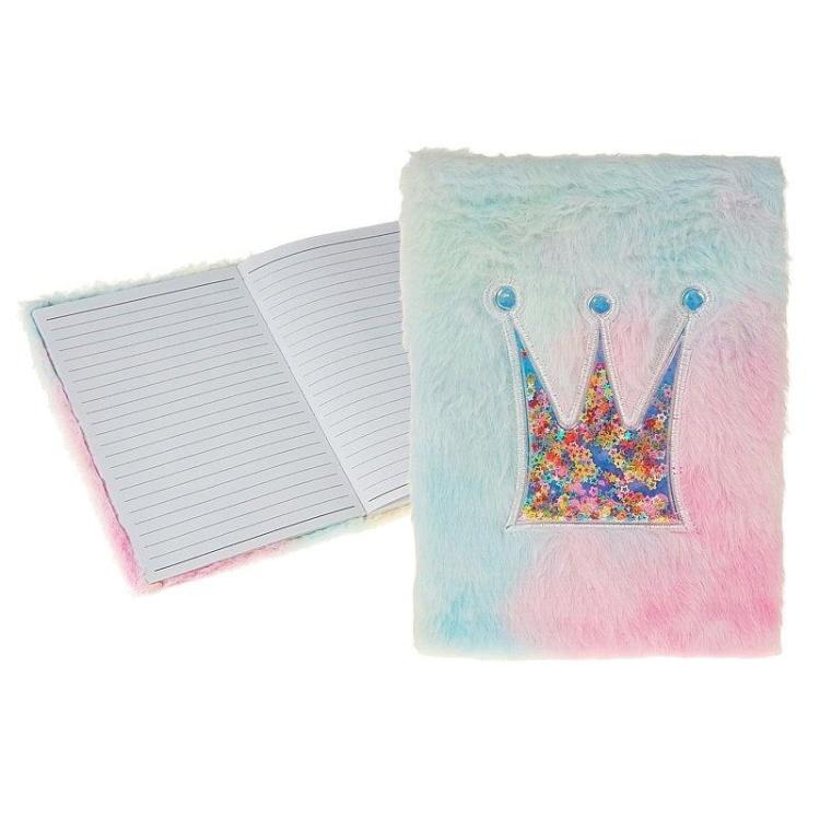 Notes w pluszowej okładce MIX