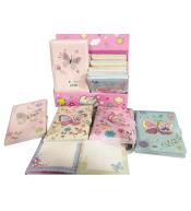 Notes z Motylem 19x13cm MIX