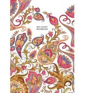 Notatnik ozdobny 143x210/80K kratka Kwiaty FRESH