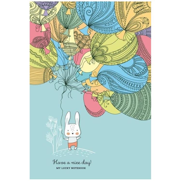 Notatnik ozdobny 143x210/80K kratka Balony