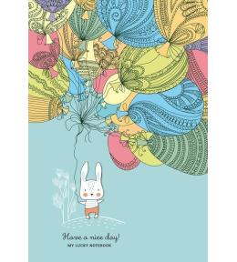 Notatnik ozdobny 143x210/80K kratka Balony