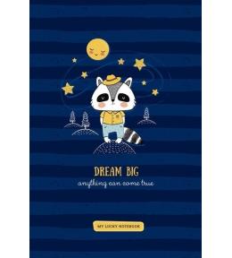 Notatnik ozdobny 143x210/80K kratka Szop FRESH