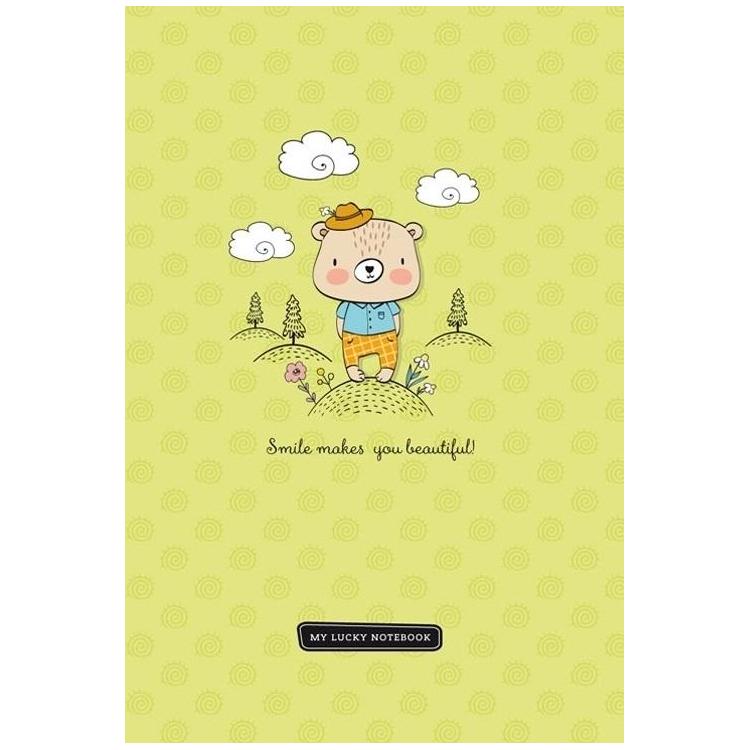 Notatnik ozdobny 143x210/80K kratka Wędrówka FRESH