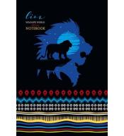 Notatnik ozdobny 143x210/64K kratka Lew