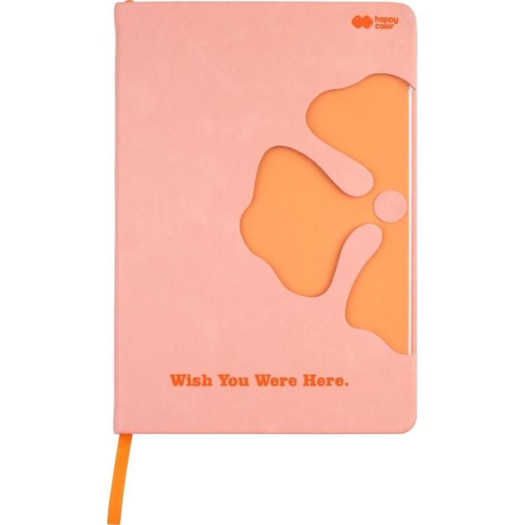 Notes A5/80K kropki Bloom kwiat HAPPY COLOR