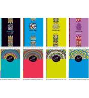 Notatnik ozdobny 125x205mm 120K gładki usztywniany