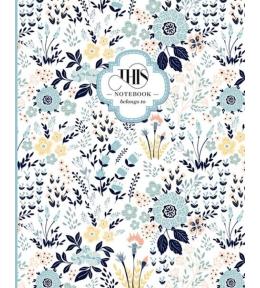 Notatnik ozdobny 128x165/96K linia Kwiaty