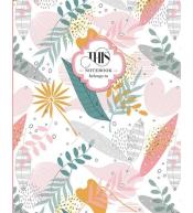 Notatnik ozdobny 128x165/96K linia Kwiaty