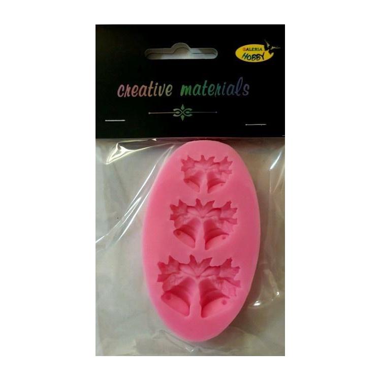 Forma silikonowa 5x8,5cm Ostrokrzew