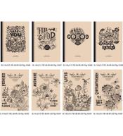 Notatnik ozdobny 143x215/80K linia FRESH