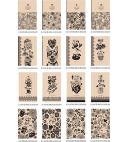 Notatnik ozdobny 113x165/96K krat/gład/linia FRESH