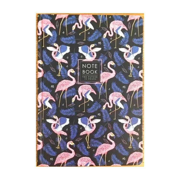 Notatnik ozdobny A5/64K kratka TW Flamingi