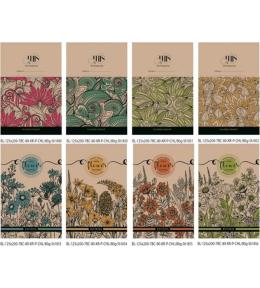 Notatnik ozdobny 125x200/80K gładki TW FRESH