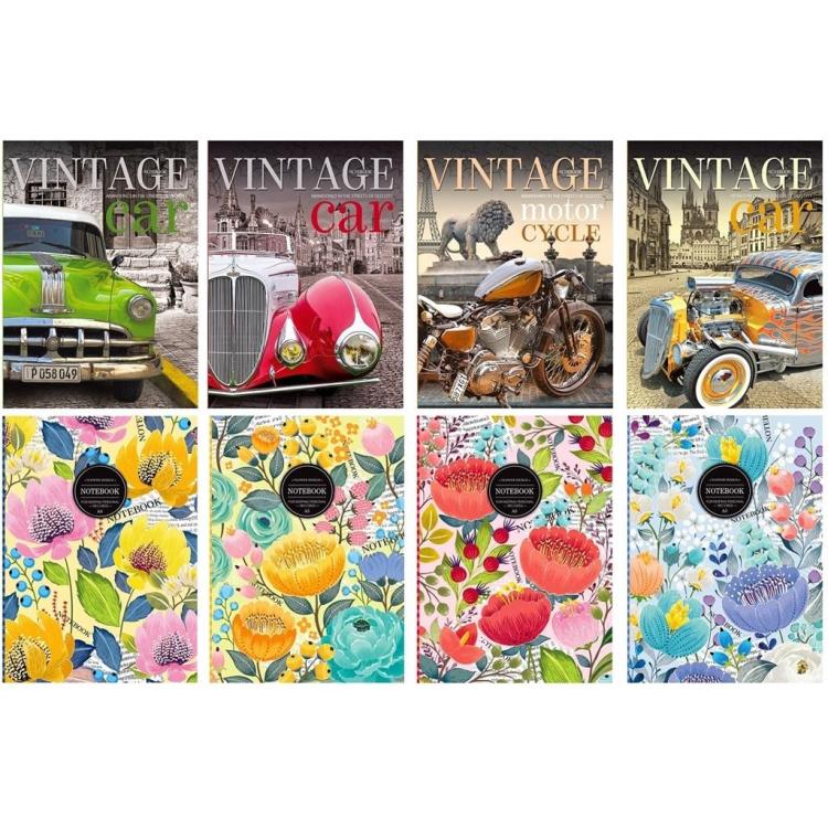 Notatnik ozdobny A5/80K gładki FRESH