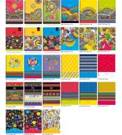 Kołonotatnik ozdobny 145x197/80K kratka FRESH