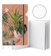 Notatnik A5/80K linia Liście Rośliny