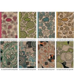 Notatnik ozdobny 125x200/80K linia TW FRESH