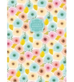 Notatnik ozdobny 145x197/160K kratka TW Tulipany