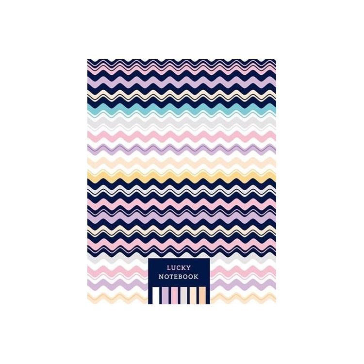 Notatnik ozdobny 128x165/64K kratka Fale FRESH