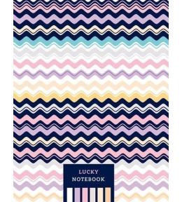 Notatnik ozdobny 128x165/64K kratka Fale FRESH