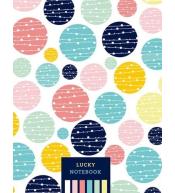 Notatnik ozdobny 128x165/64K kratka Kropki FRESH