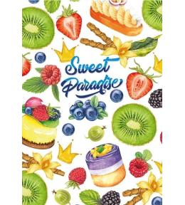 Notatnik ozdobny 128x165/64K linia Owoce FRESH