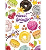 Notatnik ozdobny 128x165/64K linia Słodkości FRESH