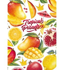 Notatnik ozdobny 128x165/64K linia Owoce egzotyka