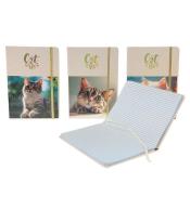 Notes A5 w kratkę kot MIX