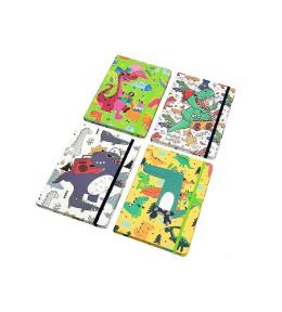 Notes w kratkę 21x15cm mix