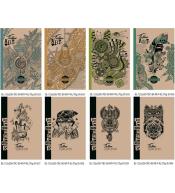 Notatnik ozdobny 125x200/80K kratka TW FRESH