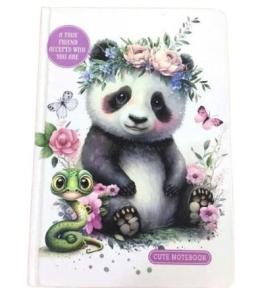 Notatnik A5/64K gładki Panda FRESH