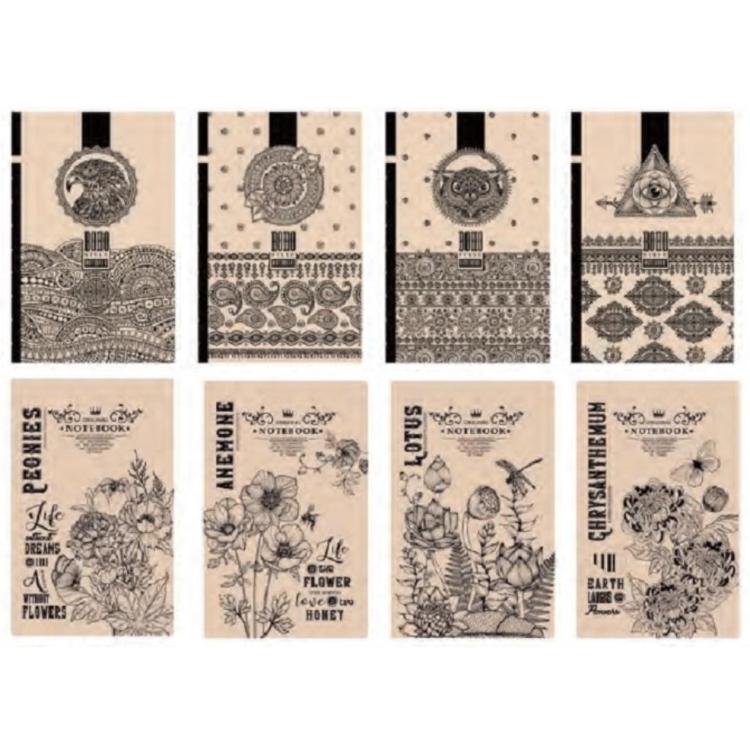 Notatnik ozdobny 125x200/80K kratka FRESH