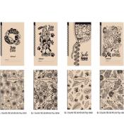 Notatnik ozdobny 125x200/80K linia FRESH