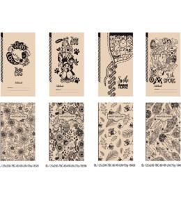 Notatnik ozdobny 125x200/80K linia FRESH