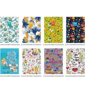 Notatnik ozdobny 145x197/64K linia FRESH