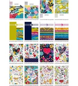 Notatnik ozdobny 145x197/64K kratka FRESH