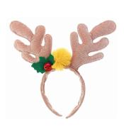 Opaska rogi renifera złota