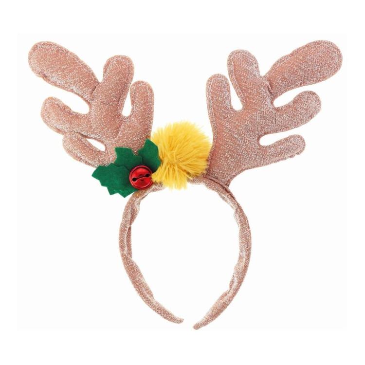 Opaska rogi renifera złota